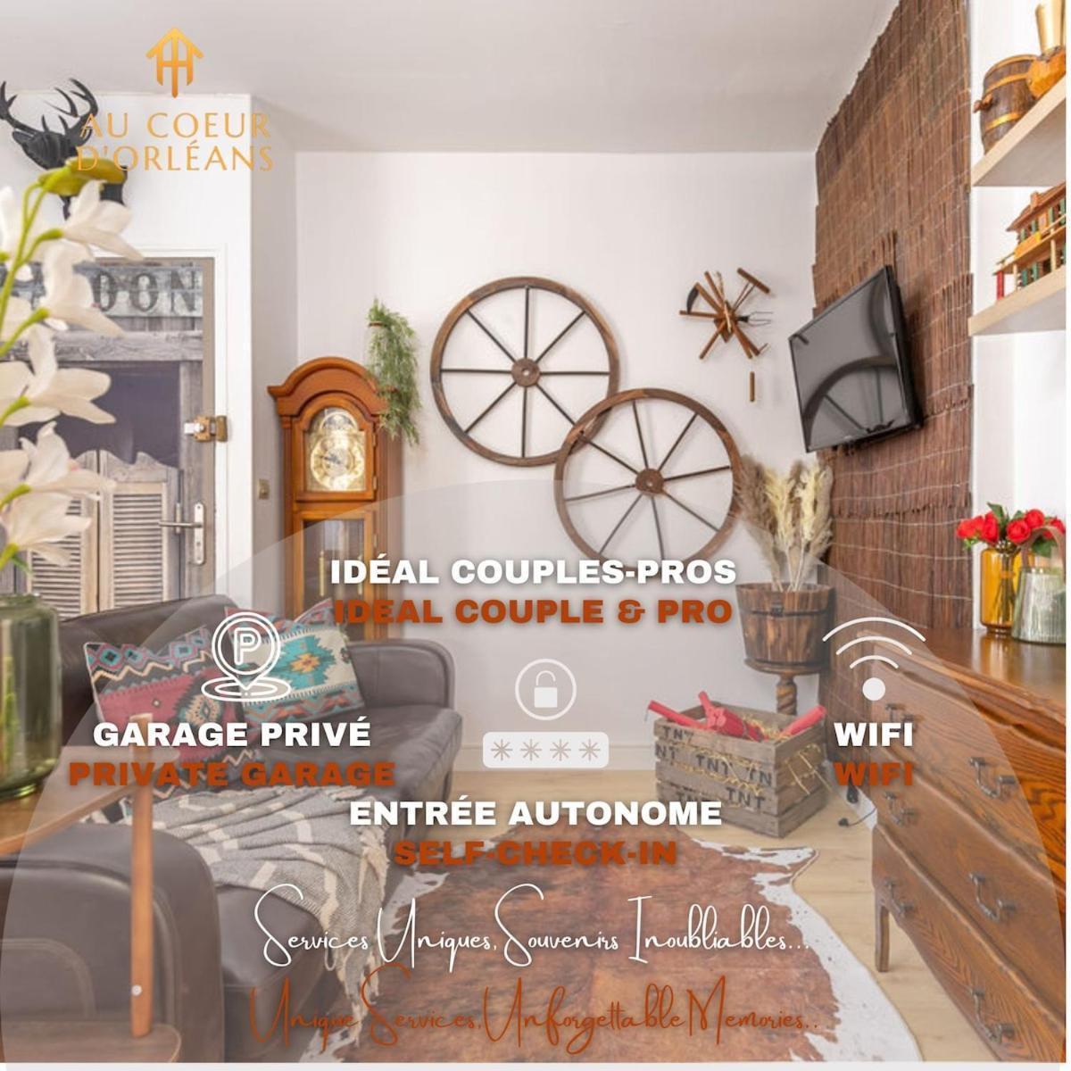 Appartement La Taniere Du Cowboy Orléans